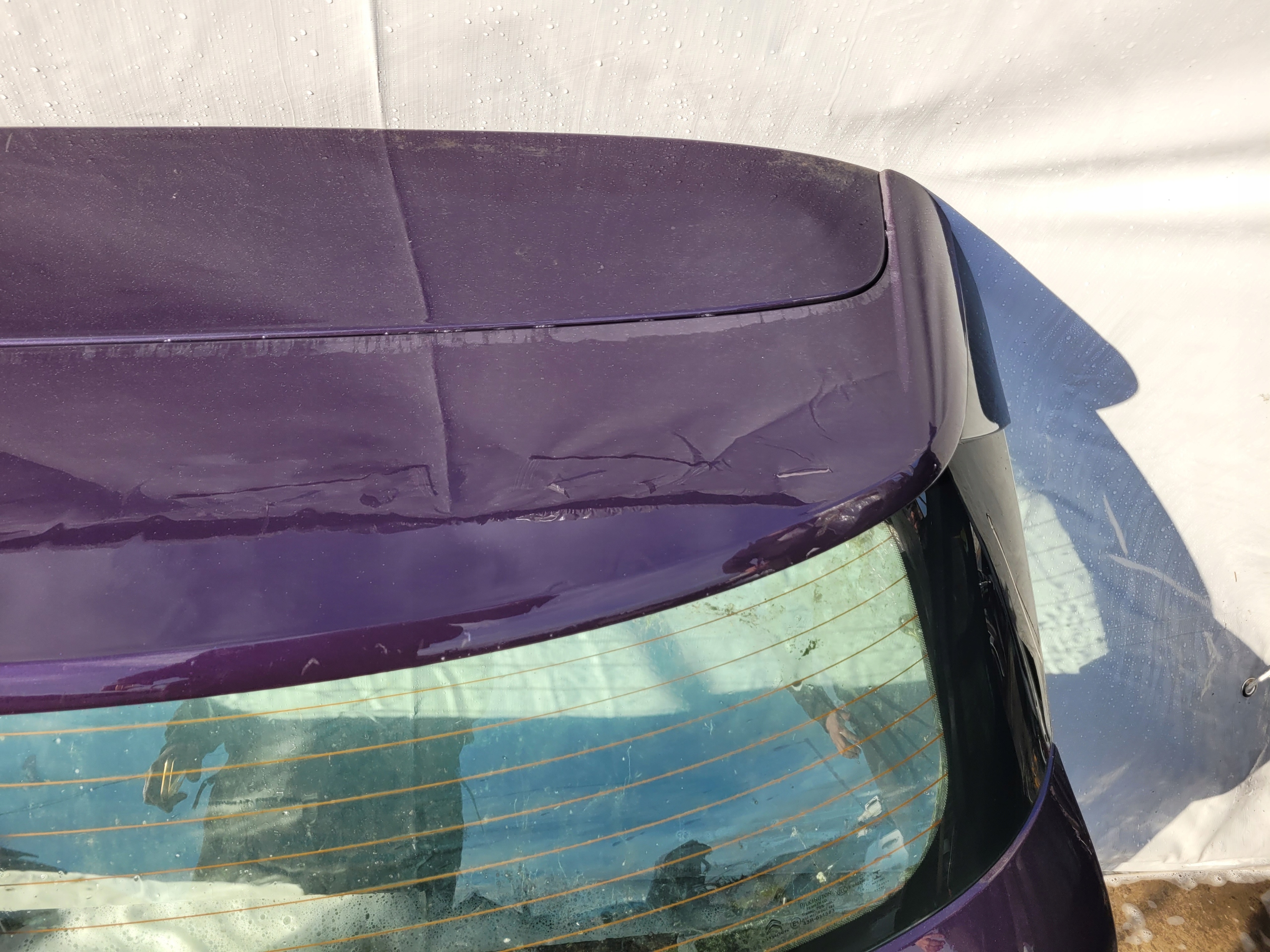 trunk door boot rear rear part CITROEN C4 CACTUS