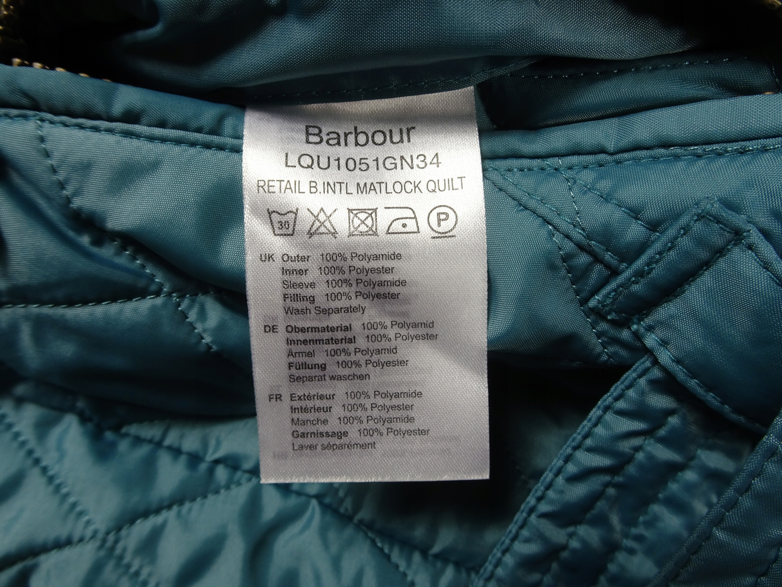 Barbour matlock quilt 2025