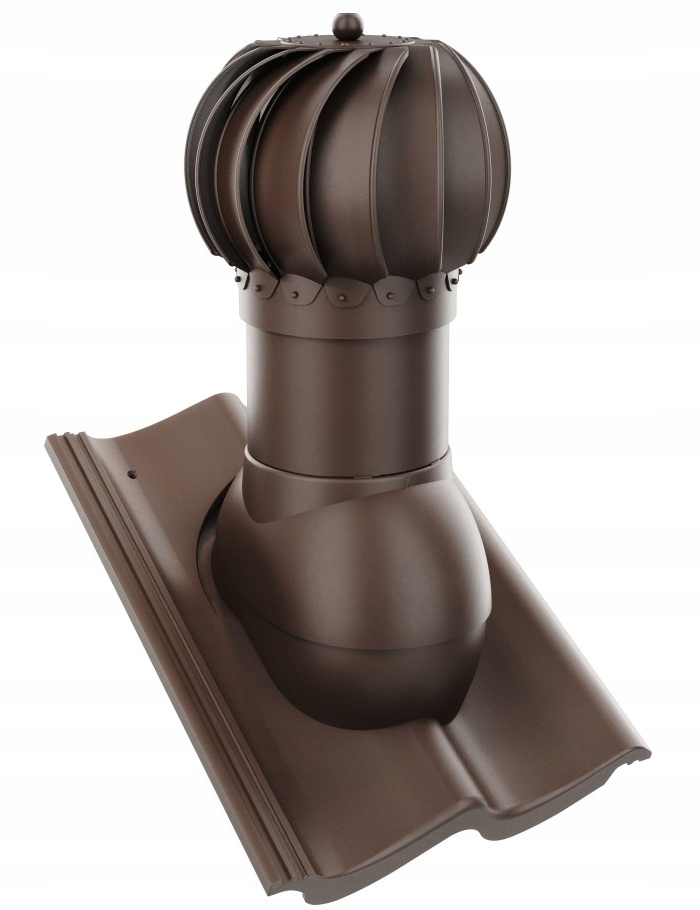 KOMINEK ROTOLINE DACHÓWKA EURONIT 'S' BRĄZ