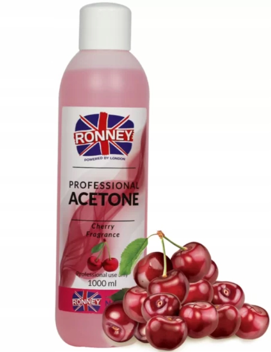 ACETON KOSMETYCZNY REMOVER WIŚNIA 1000ML HYBRYDA