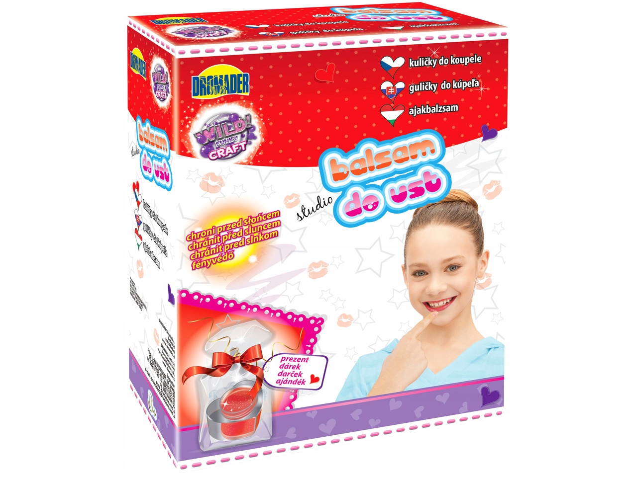 

Zestaw Studio Piękności Balsam Do Ust Wild Science