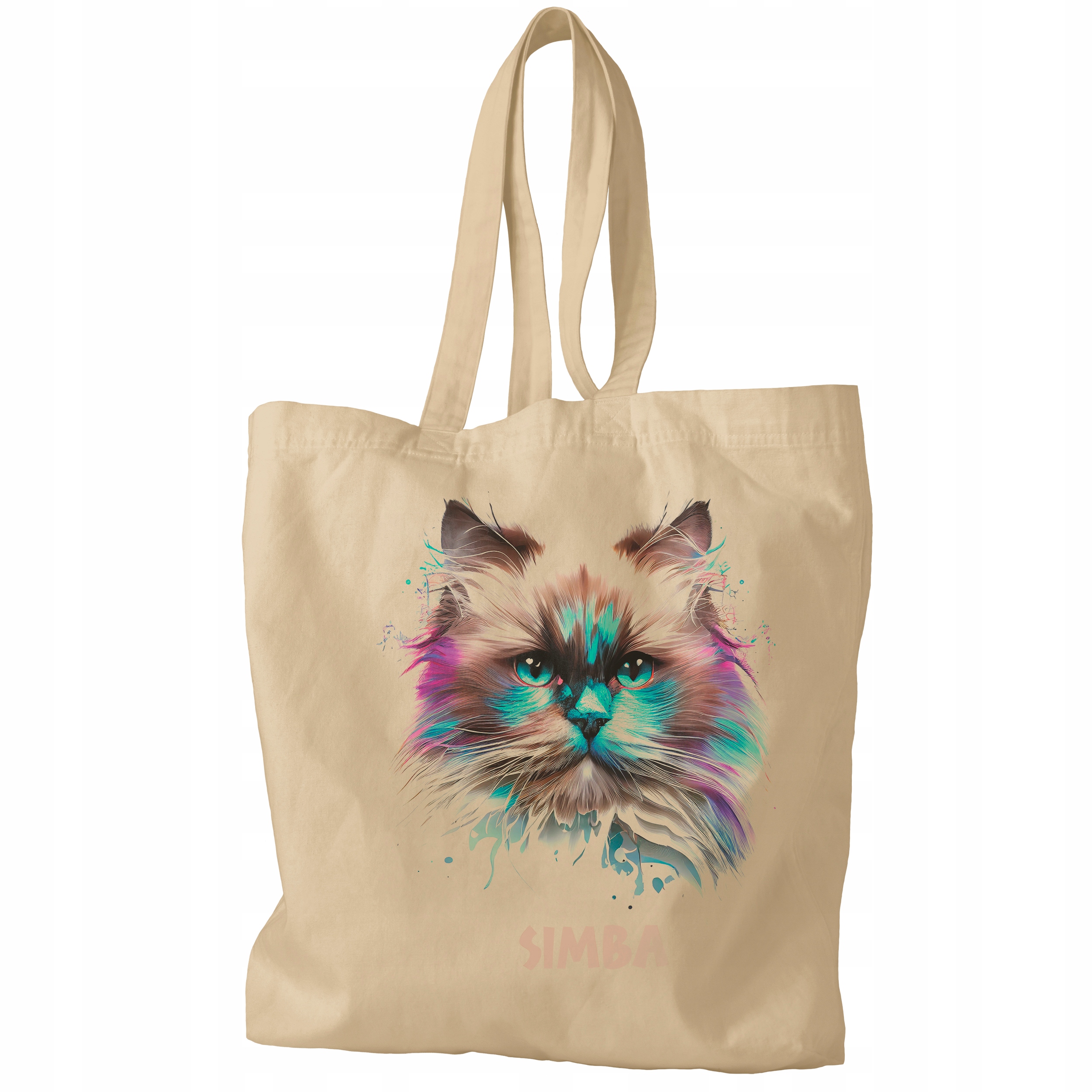 TORBA RAGDOLL KOT LALKOWY PREZENT EFEKT 3D Kolor inny