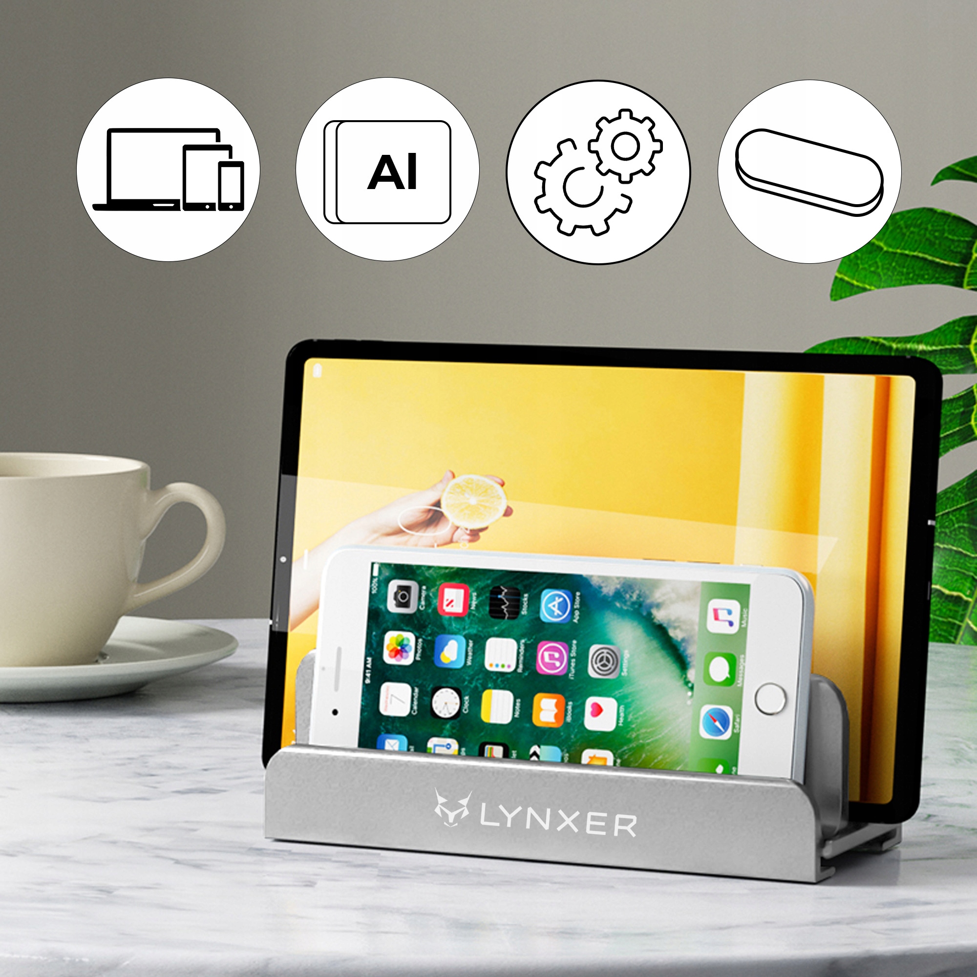 STOJAK UCHWYT PODSTAWKA NA MACBOOK TABLET LAPTOP Stan opakowania oryginalne