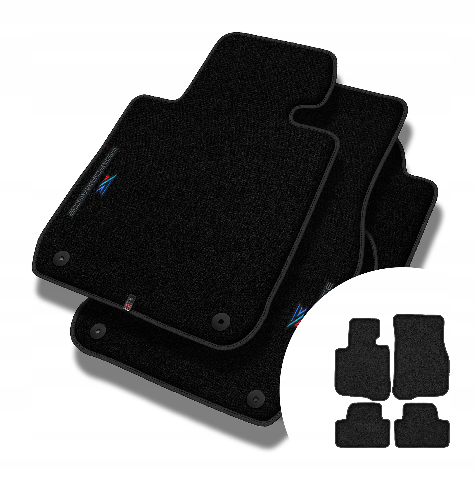 Velúrové koberčeky Performance Premium pre Bmw radu 4 F33 2013-2020