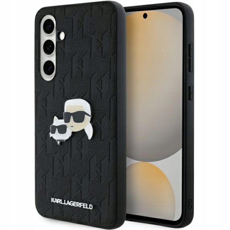 Pouzdro Karl Lagerfeld pro Samsung Galaxy S24 Fe, módní kryt na telefon