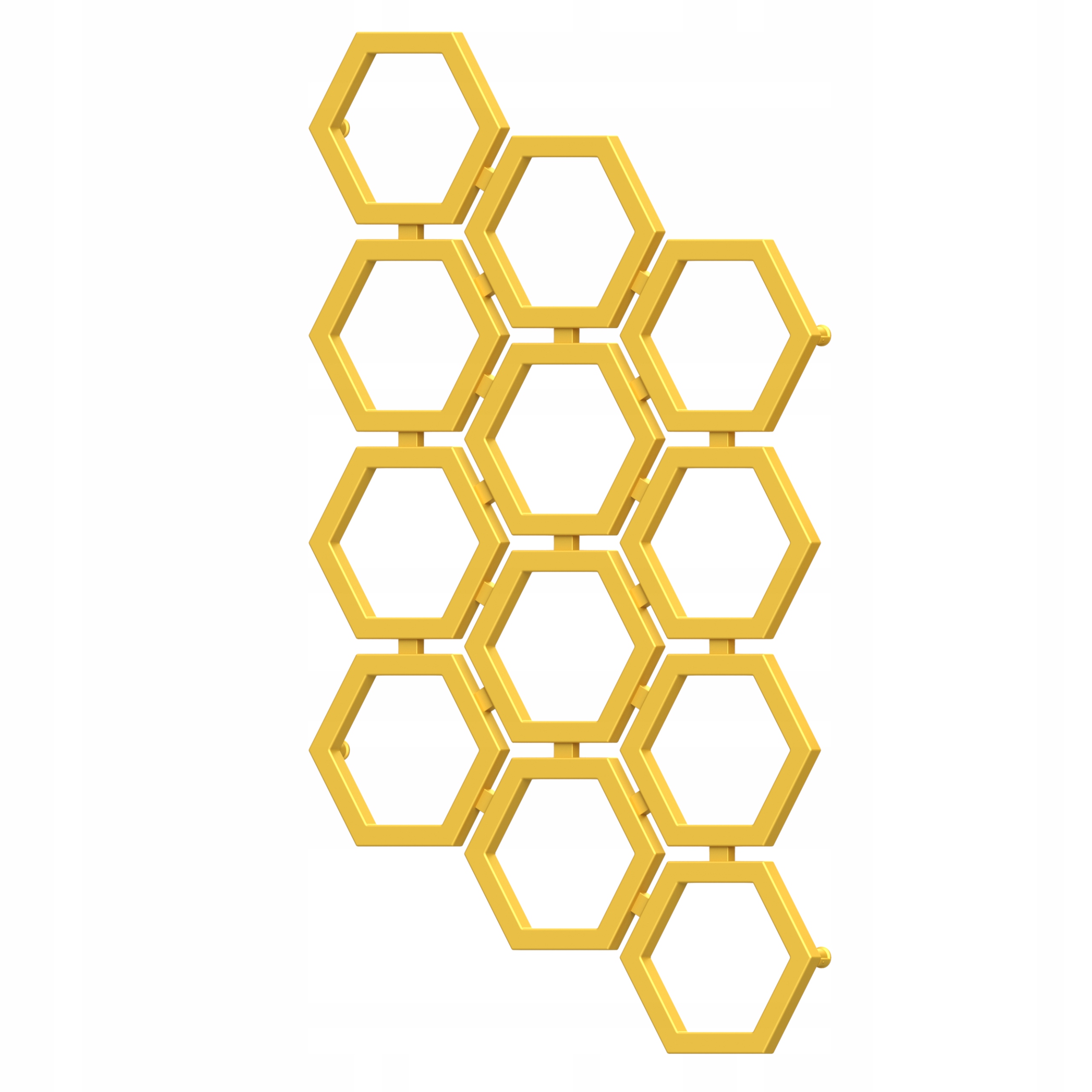 Voštinový Radiátor H1405 L800 Zlatý