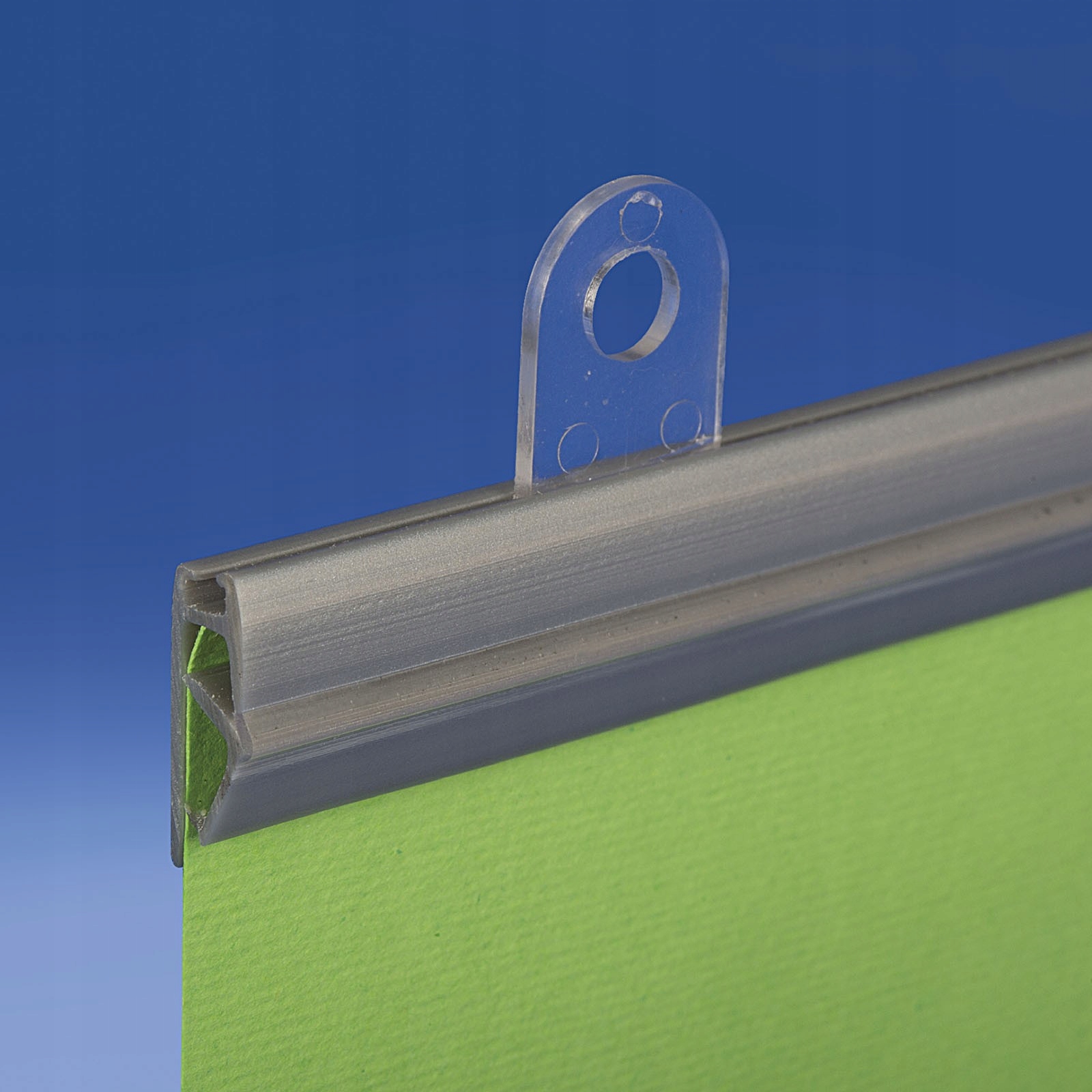 Listwa plakatowa zaciskowa kolor aluminium 100 cm B0 Marka bez marki