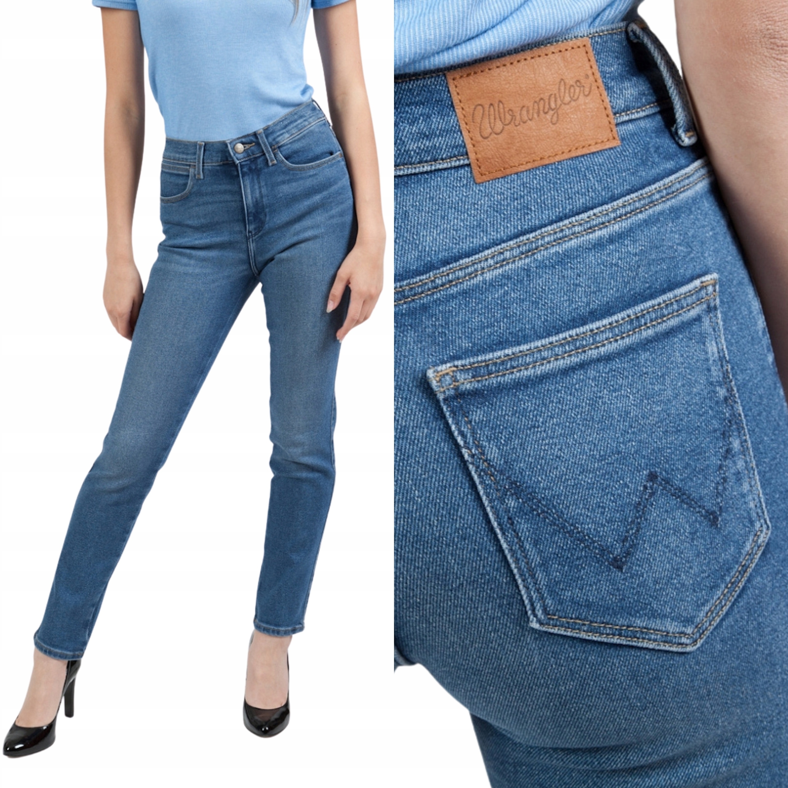 Wrangler kalhoty Blue jeans Slim_ W31 L34