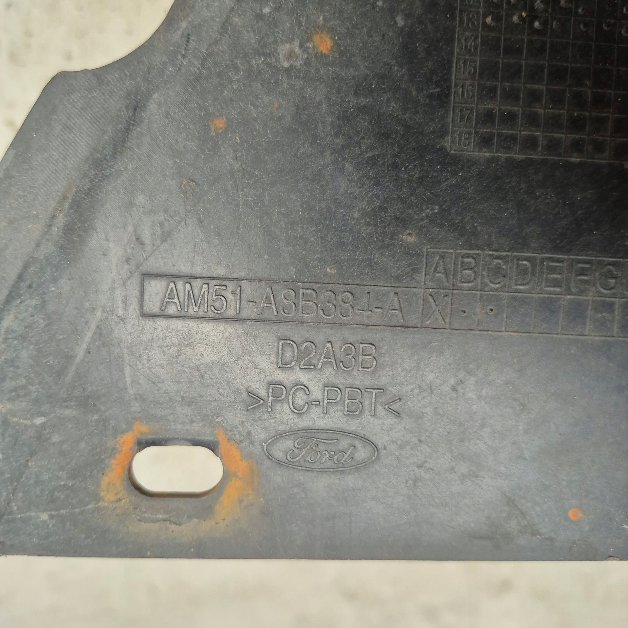 FORD C-MAX II 2 MK2 10-14 Blende Abdeckung abdeckung unter Stoßstange