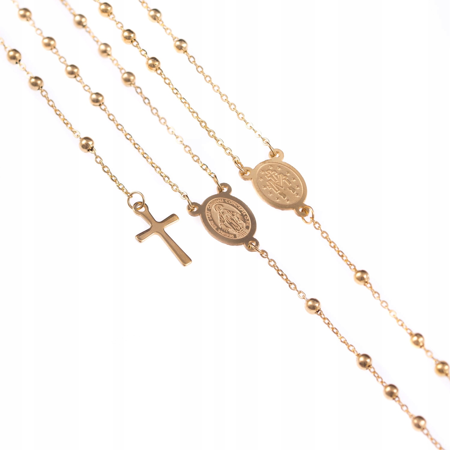 Różaniec | naszyjnik | Matka Boża Niepokalana Marka JS