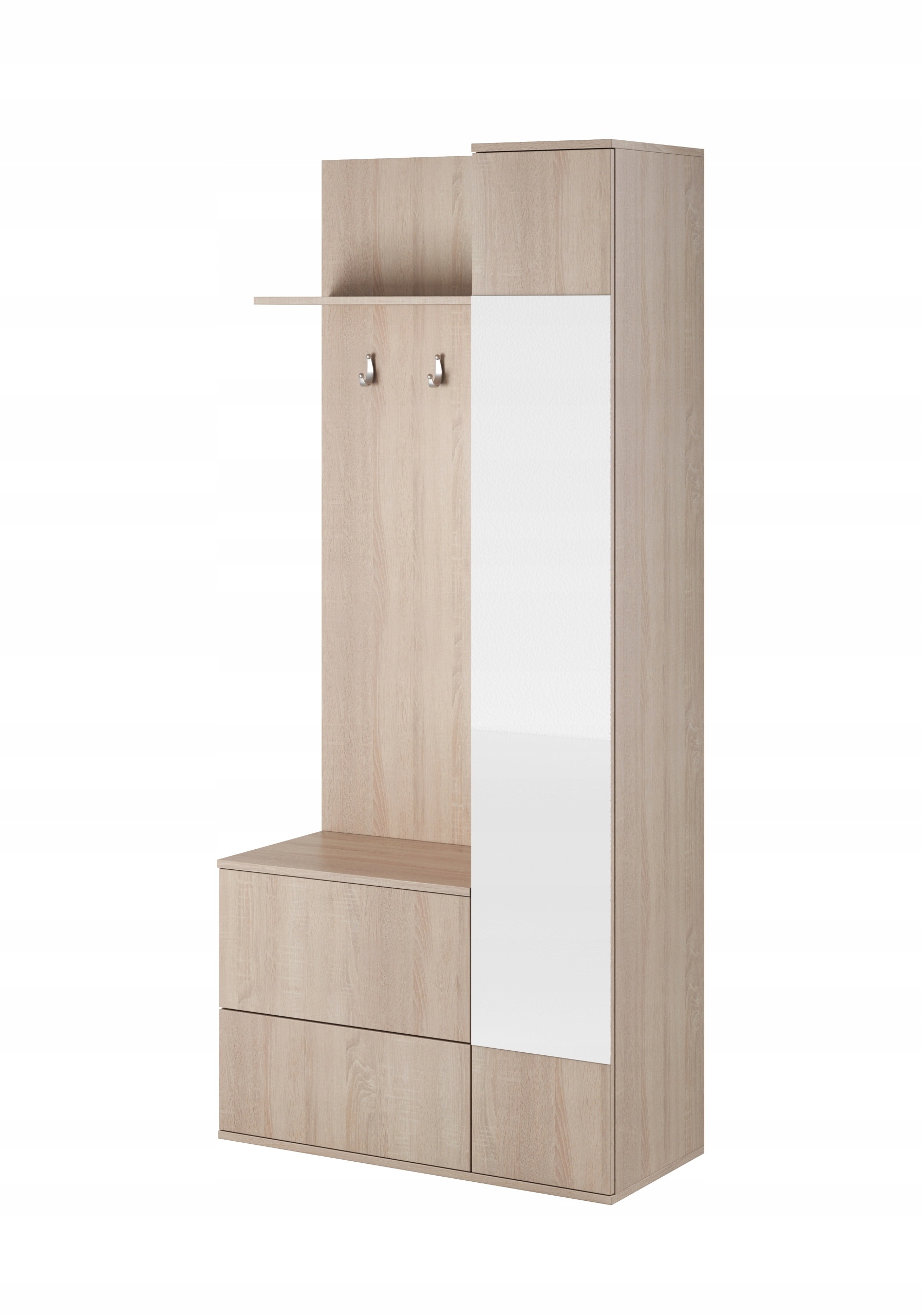 GARDEROBA WIESZAK GREEN BIAŁA Wysokość mebla 195 cm