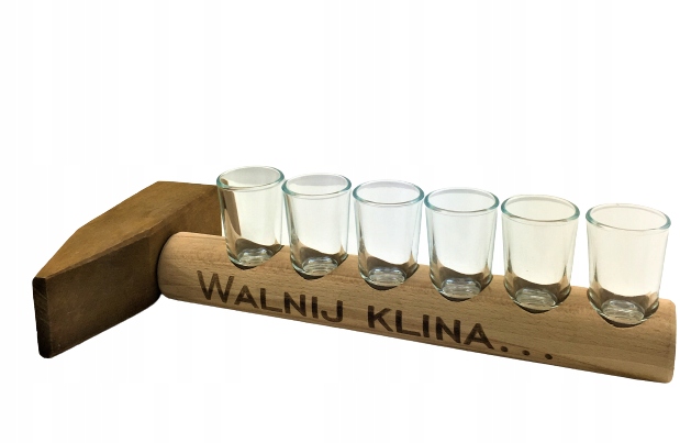 

Walnij Klina... Młotek Stojak z Kieliszkami 6 szt