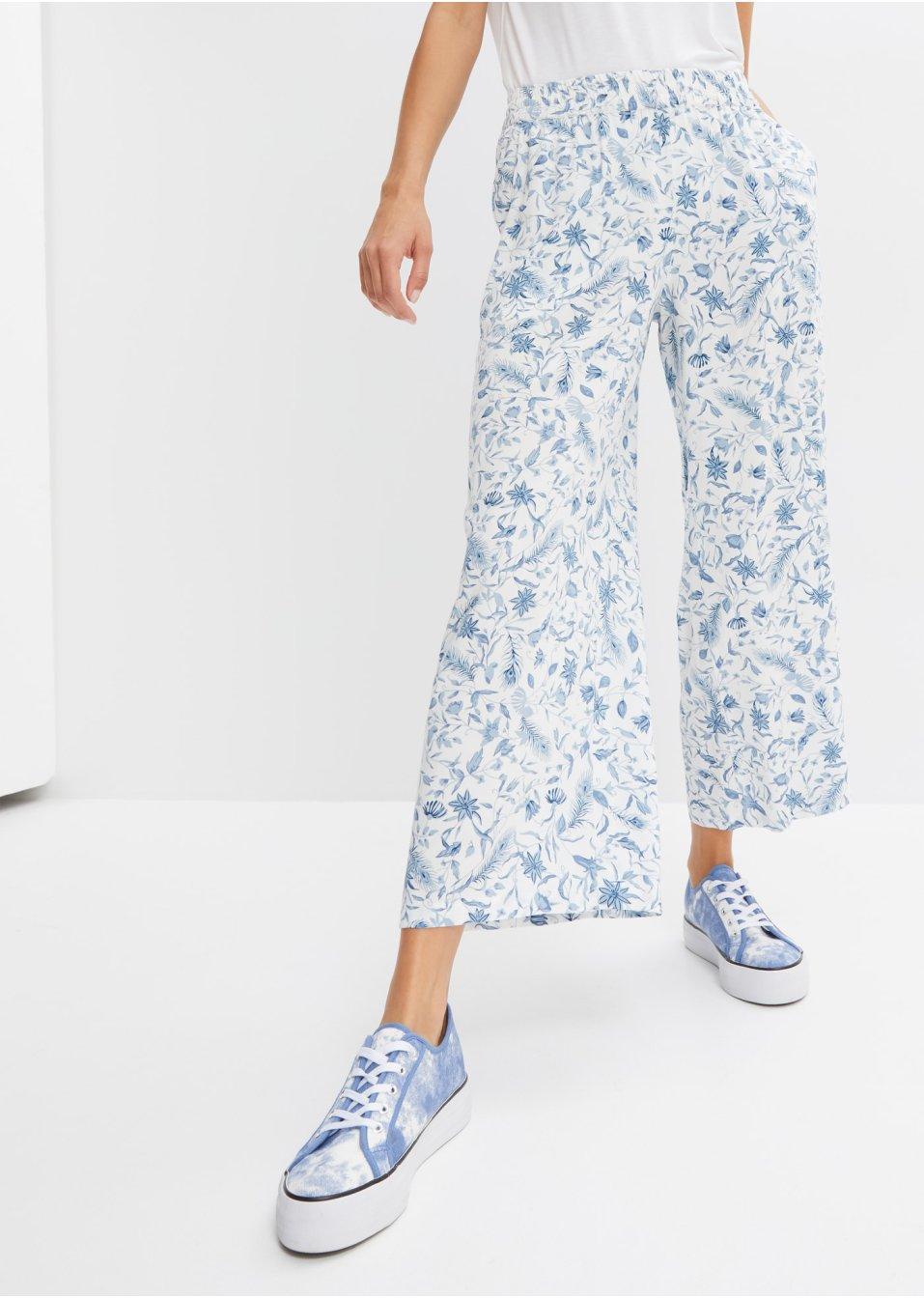 50 KULOTY DAMSKIE WZÓR Bonprix Fason kuloty