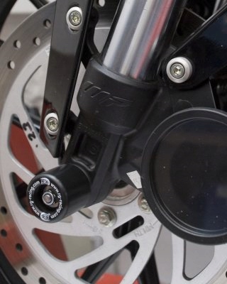 Posuvníky Predného Zavesenia Rg Racing Ktm 125 Duke 11-21 Čierne