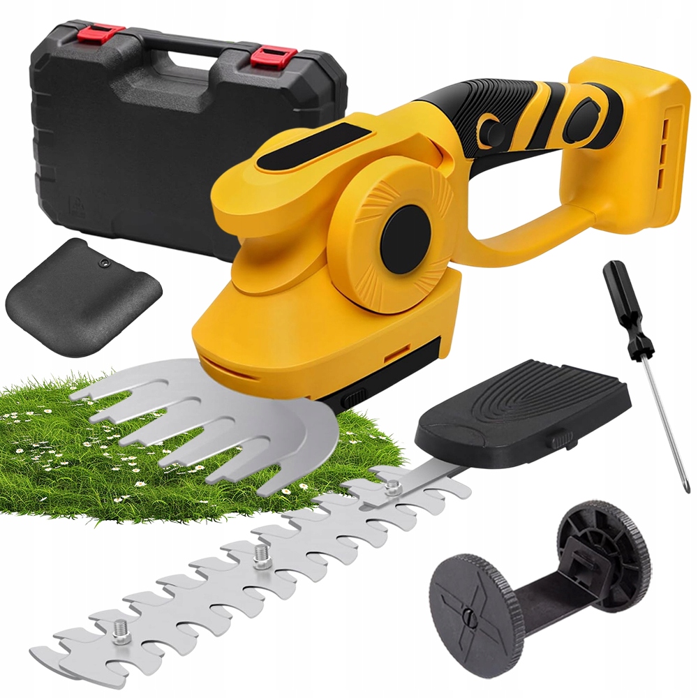 Nożyceel Ektryczne 2W1 I Wszechstronny Ostrza Do Trawy I Żywopłotu