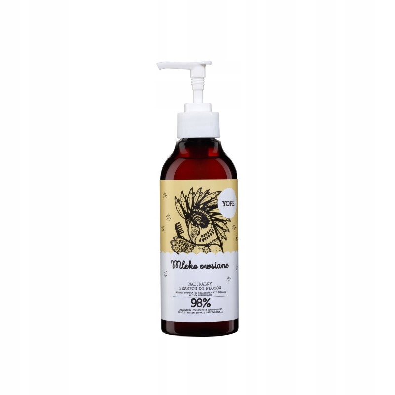 

Yope Szampon Do Włosów Mleko Owsiane 300ML
