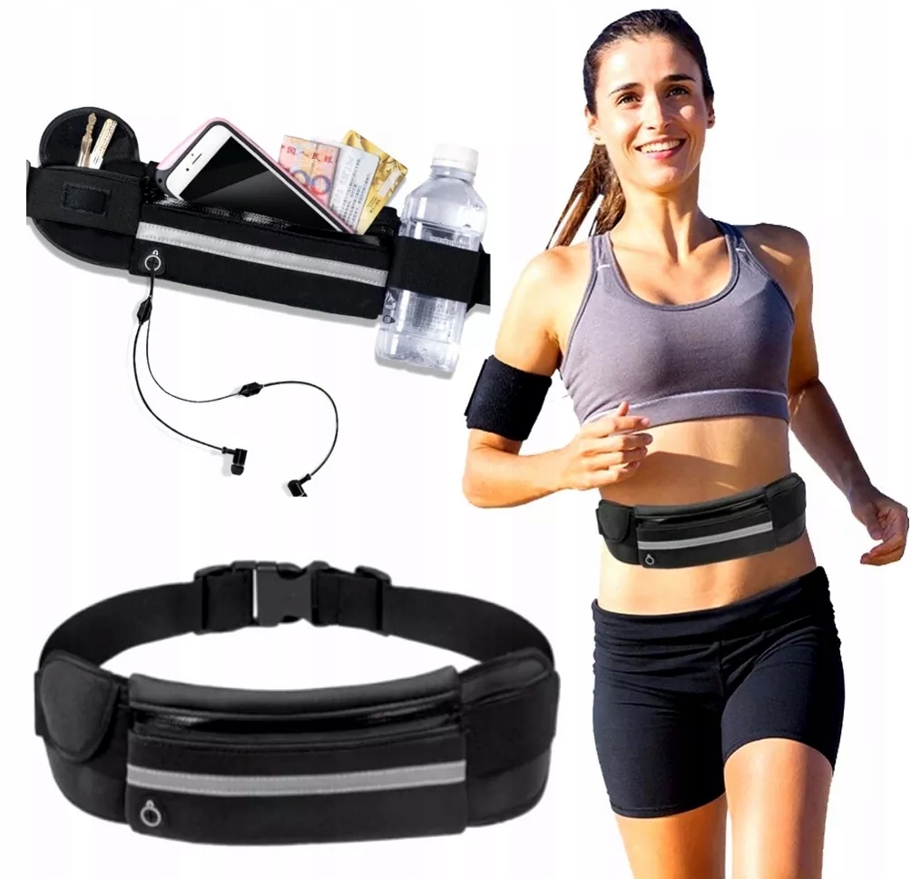 SASZETKA TORBA DO BIEGANIA NA BIDON TELEFON NERKA