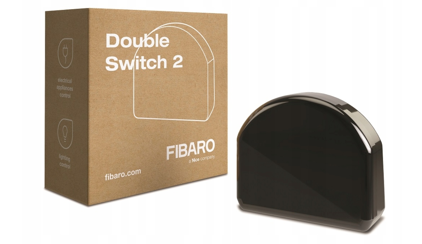 Prepínač svetla Double Switch 2 FGS-223 Z-Wave