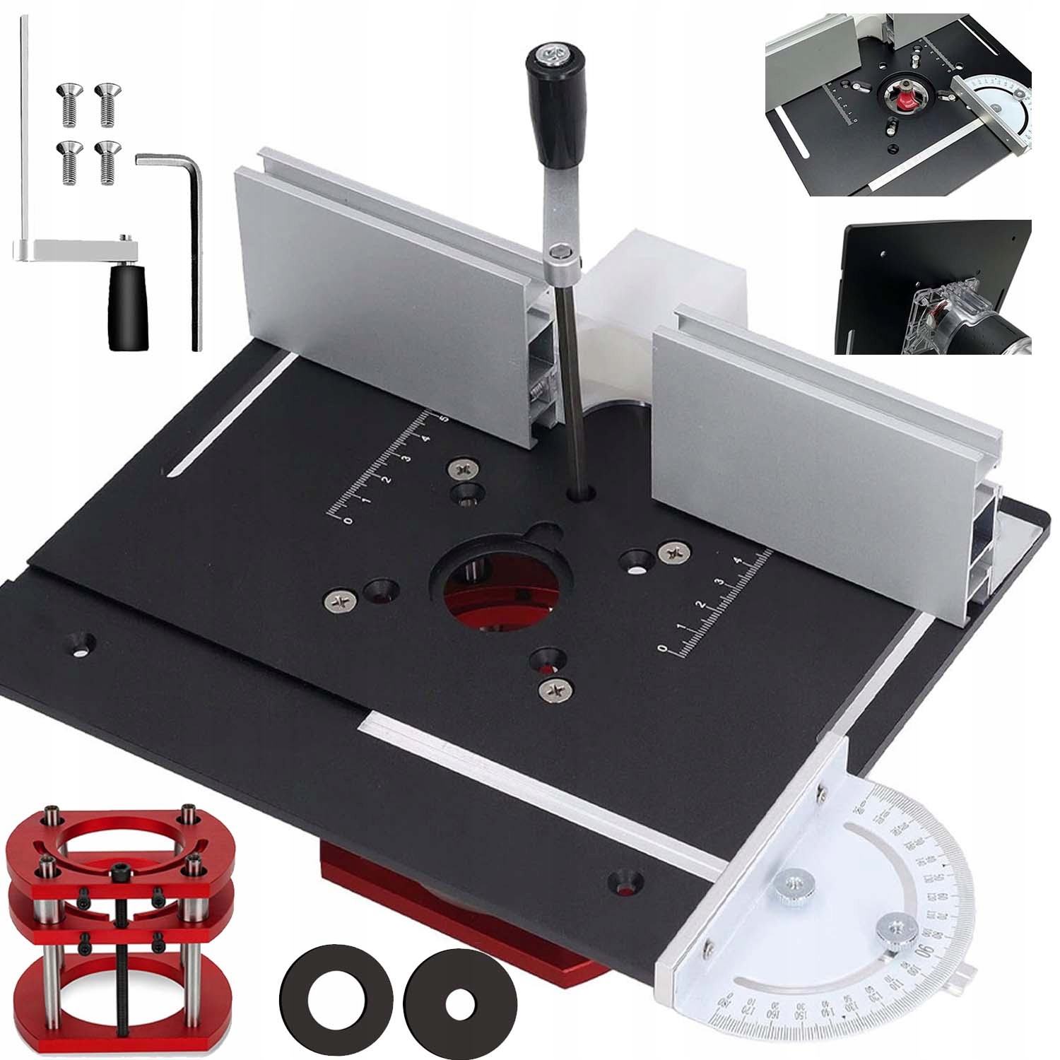 Hliníková Deska Pro Frézku, Vkládací Deska Pro Stůl S Posuvným Plotem