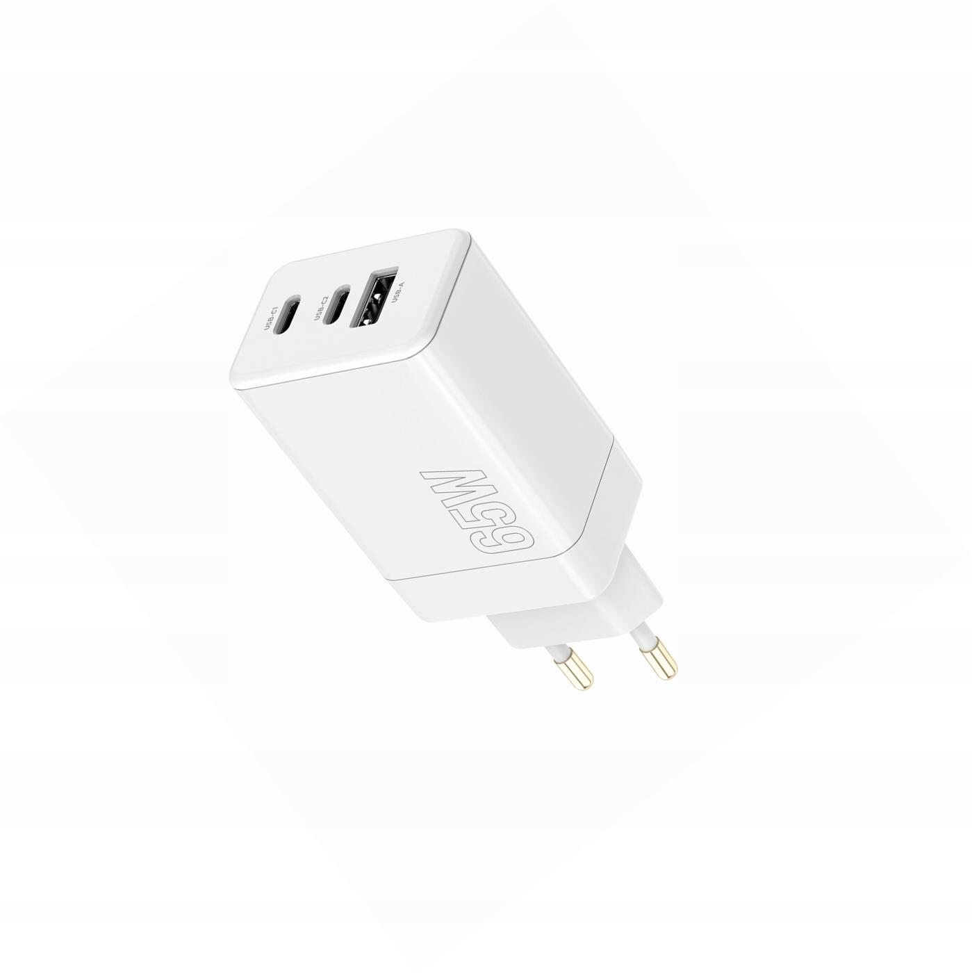 Szybka ładowarka 65W sama kostka 3 wejścia do iPhone Se