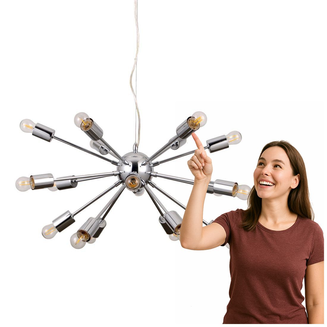 Závesná lampa Theo AD20000-18A Italux