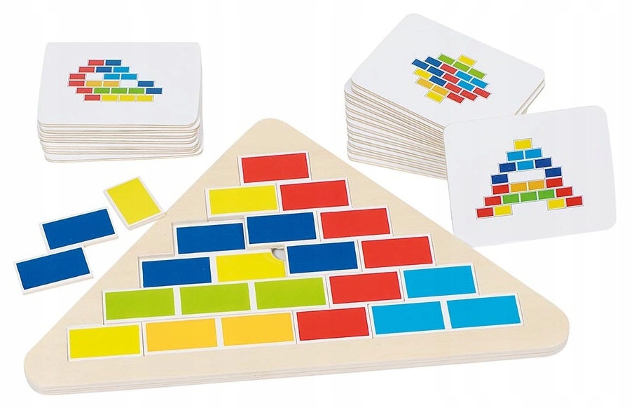 

Zabawki dla dzieci Puzzle Trójkąt Układanka Goki