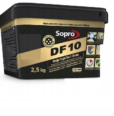 SOPRO fuga DF10 2,5kg 28 kolorów + koszulka gratis