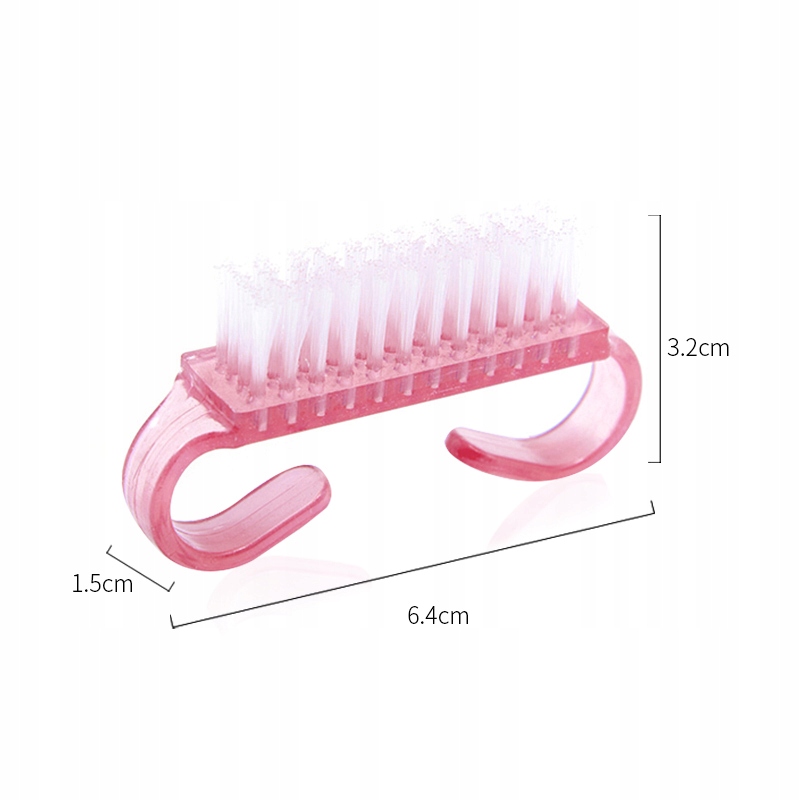 10x szczoteczka do paznokci pyłu manicure mała Rodzaj do paznokci