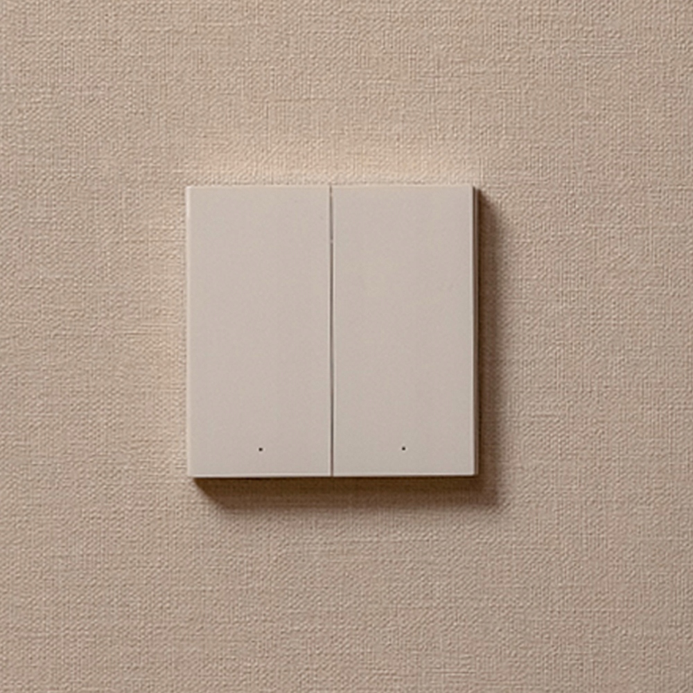 AQARA BEZPRZEWODOWY WŁĄCZNIK PRZEŁĄCZNIK 2 PRZYCISKI HOMEKIT ZIGBEE EU Komunikacja ZigBee