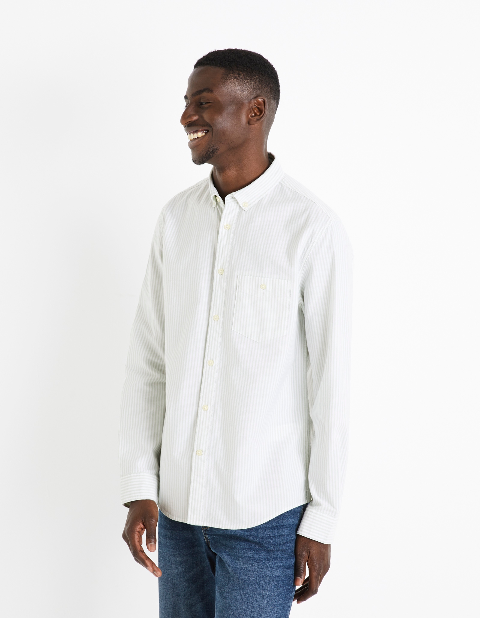 Celio Košile regular oxford Caoxfordy