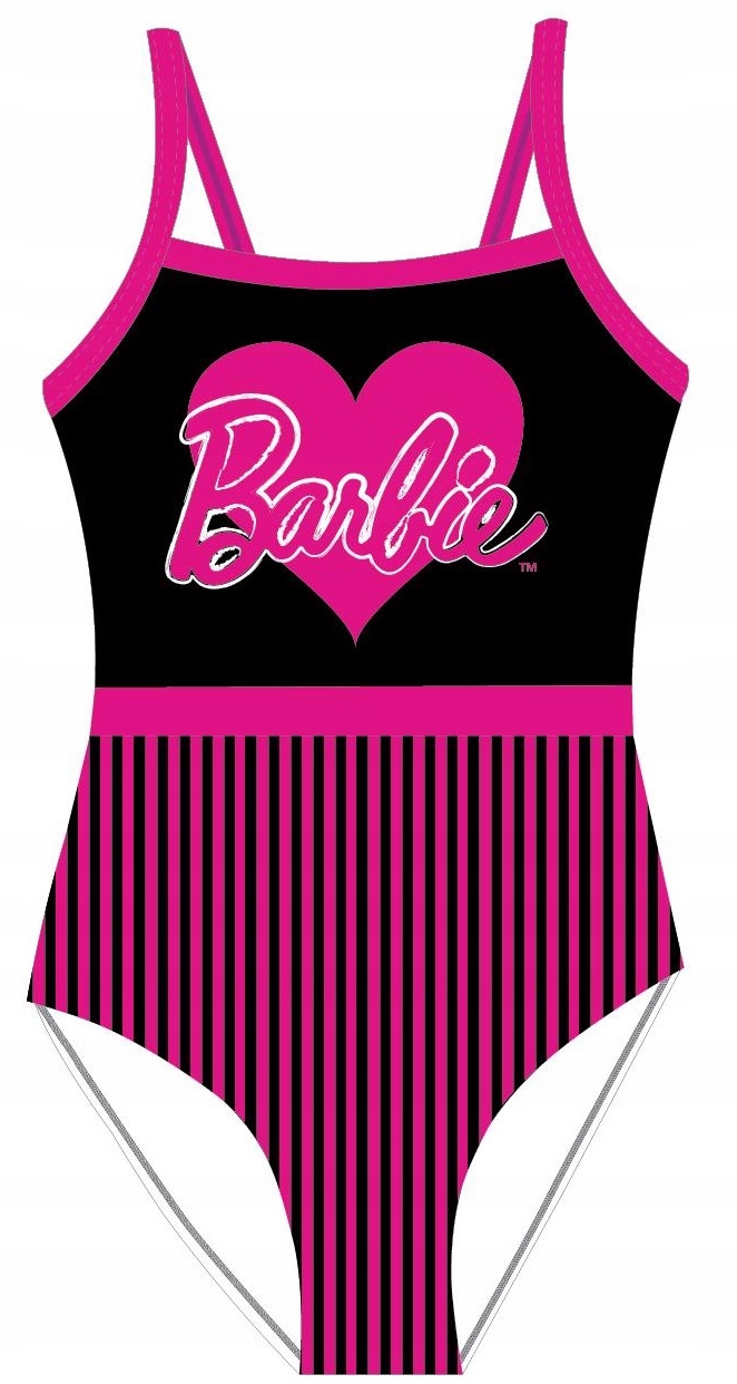 

Strój kąpielowy dziewczęcy Barbie 116/122