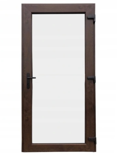 DRZWI ZEWNĘTRZNE PCV SKLEPOWE BALKONOWE NA WYMIAR