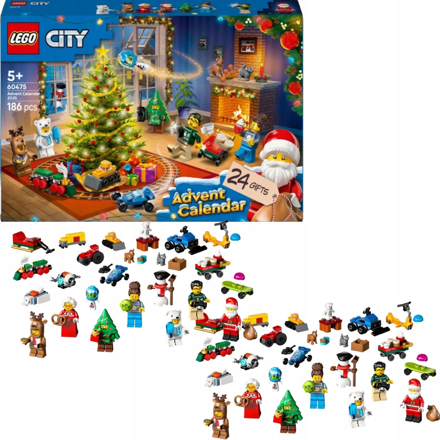 Adventní Kalendář Lego City 60475 Na 2025 --> Vys V Sobotu -->>