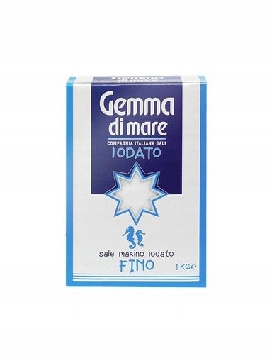 Levně 7 x Jemná mořská sůl Fino 1 kg Gemma Di Mare