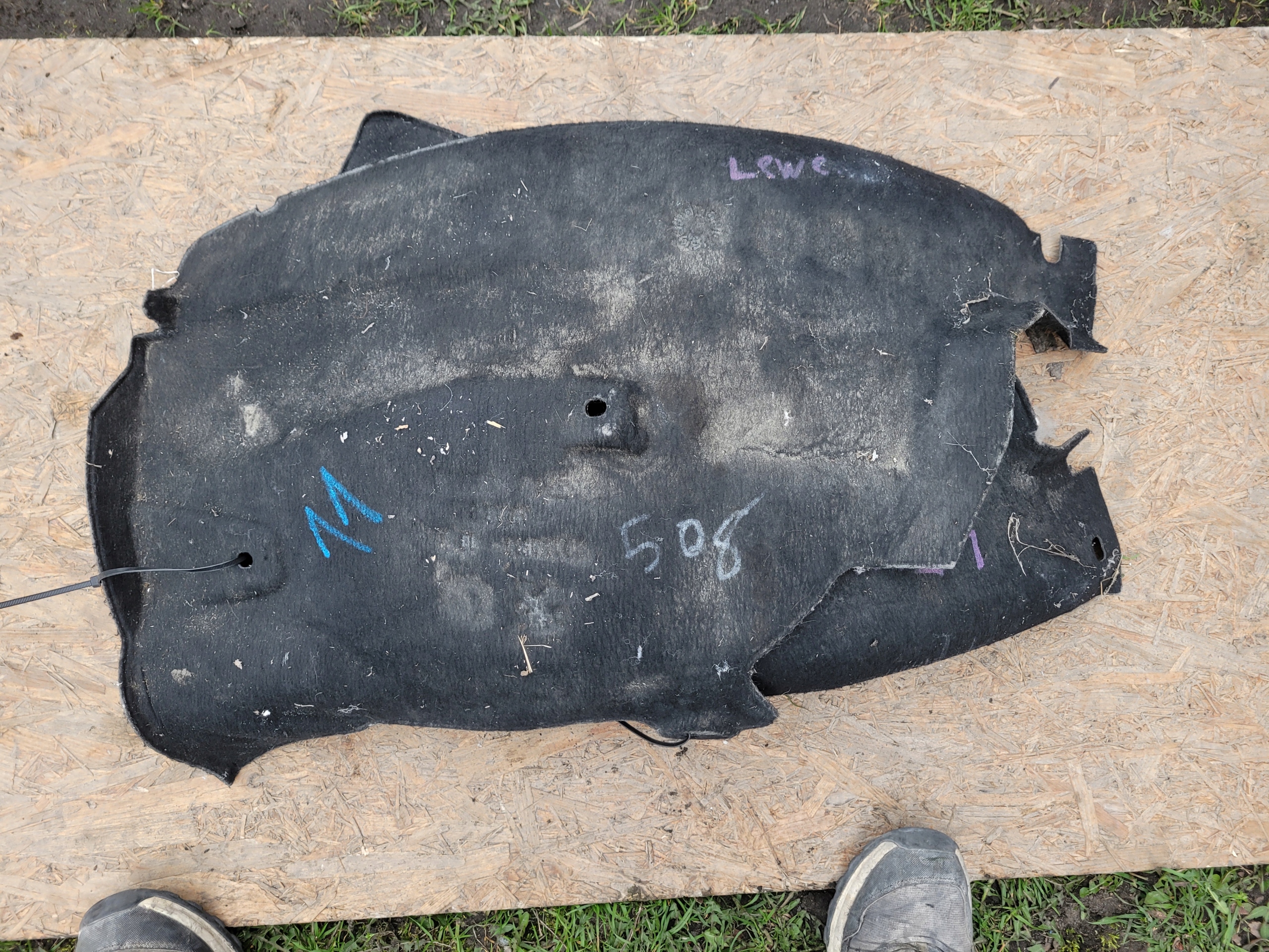 mudguard front front left PEUGEOT 508 and