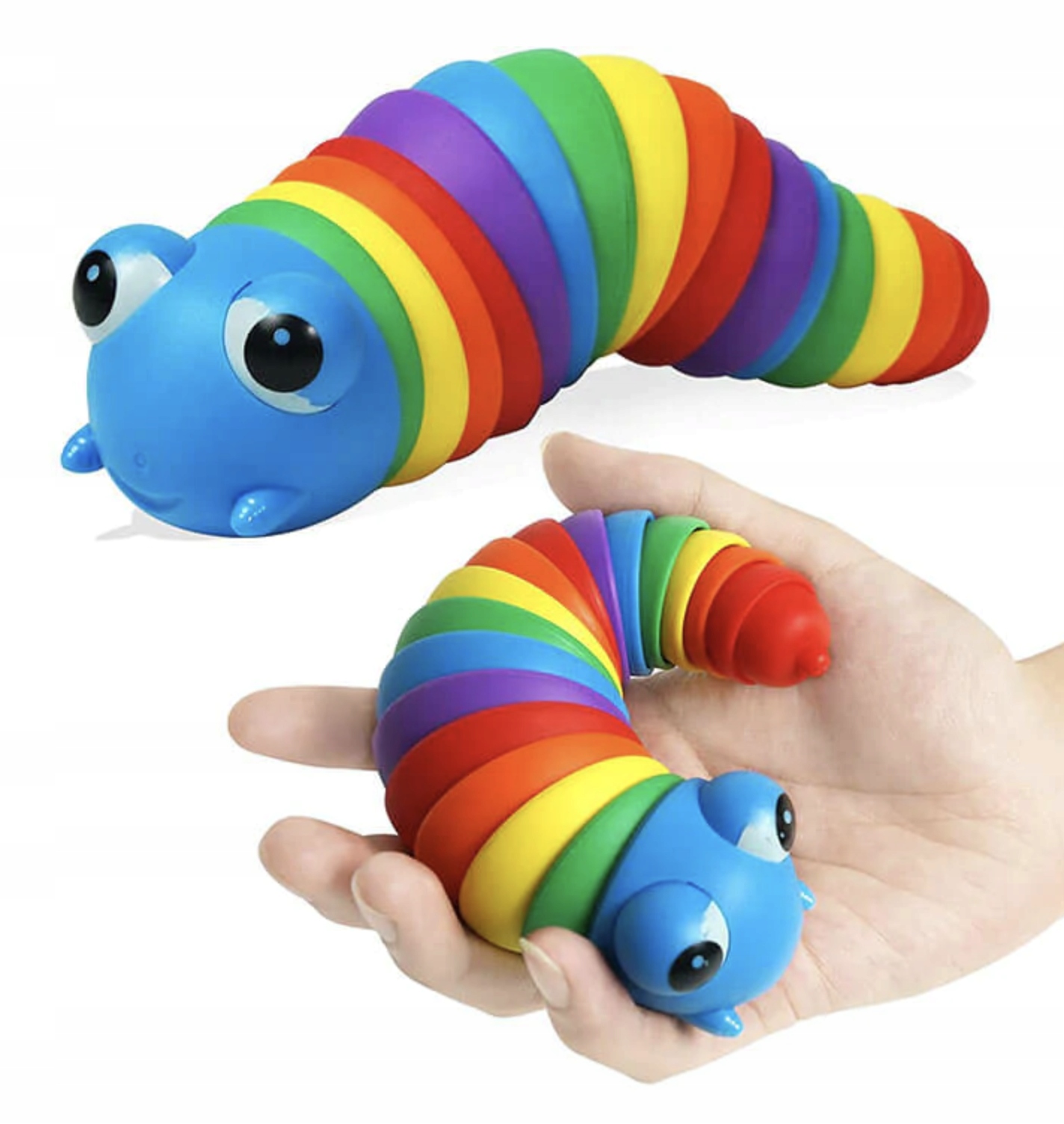 

Gąsienica Sensoryczna Ślimak Finger Slug Toy
