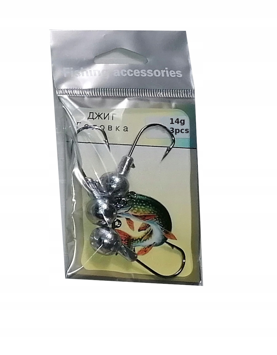 główka jigowa 14g 3szt spining