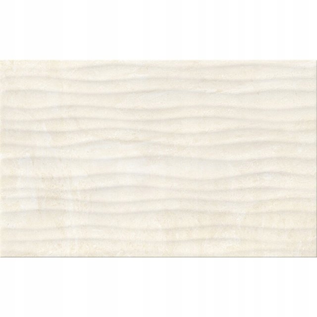 PŁYTKI ŚCIENNE do łazienki beż kamień POŁYSK 25x40