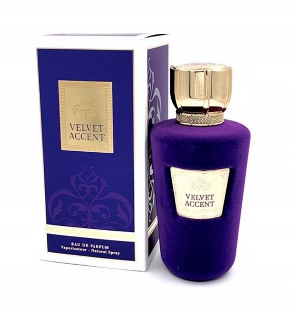 Fragrance World Velvet Accent 100ML Unisex Parfémovaná Voda Parfém