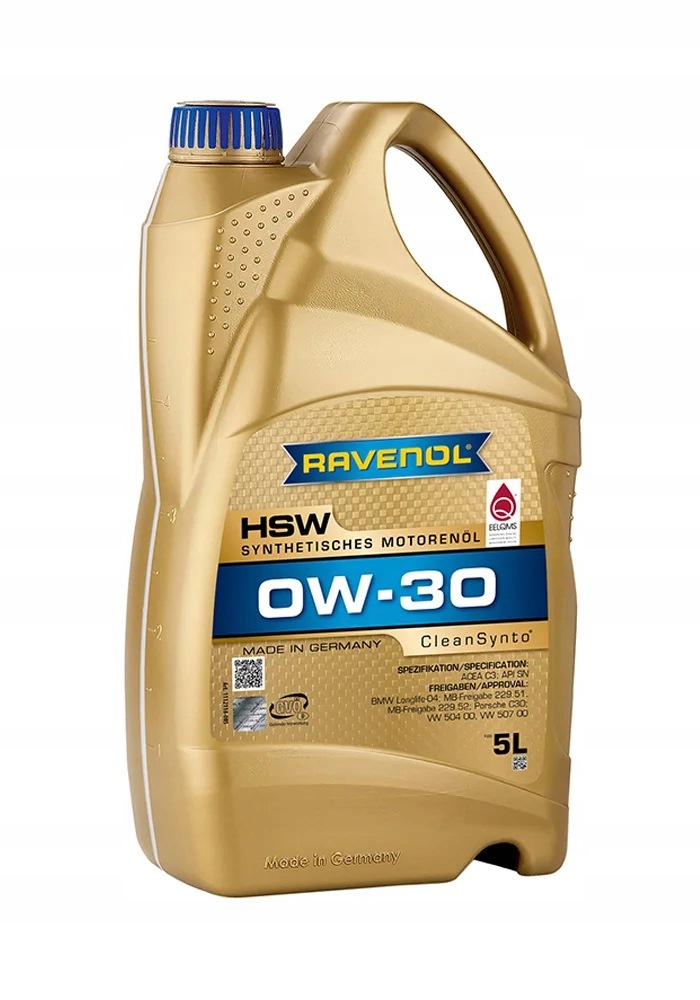 Ravenol Hsw 0W30 Cleansynto 5L