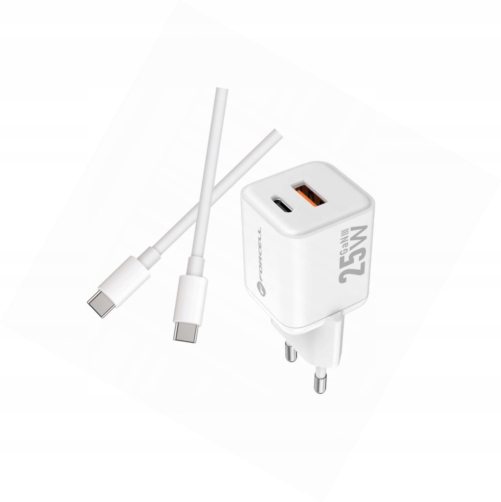 Szybka ładowarka Gan 25W 2 porty z kablem Usb-c do Motorola Moto G52
