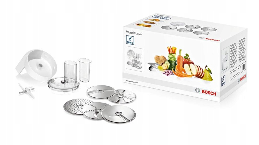 

Bosch MUZ5VL1 VeggieLove tarcze + rozdrabniacz
