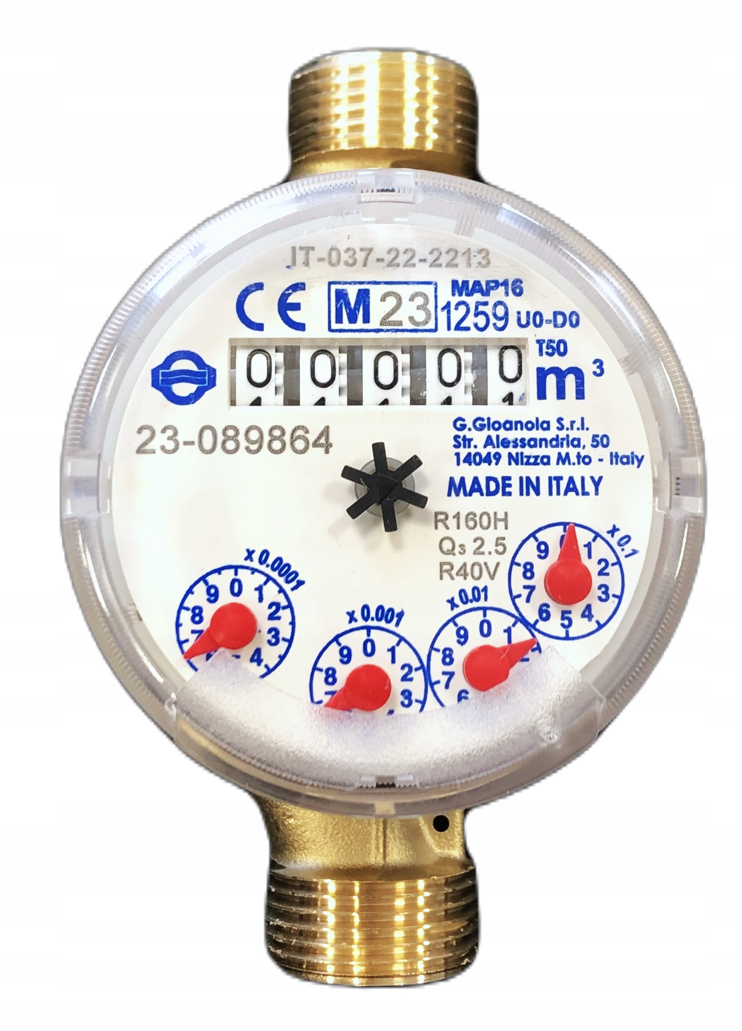 Wodomierz 1/2" DN15 R160 klasa C leg. 2024!