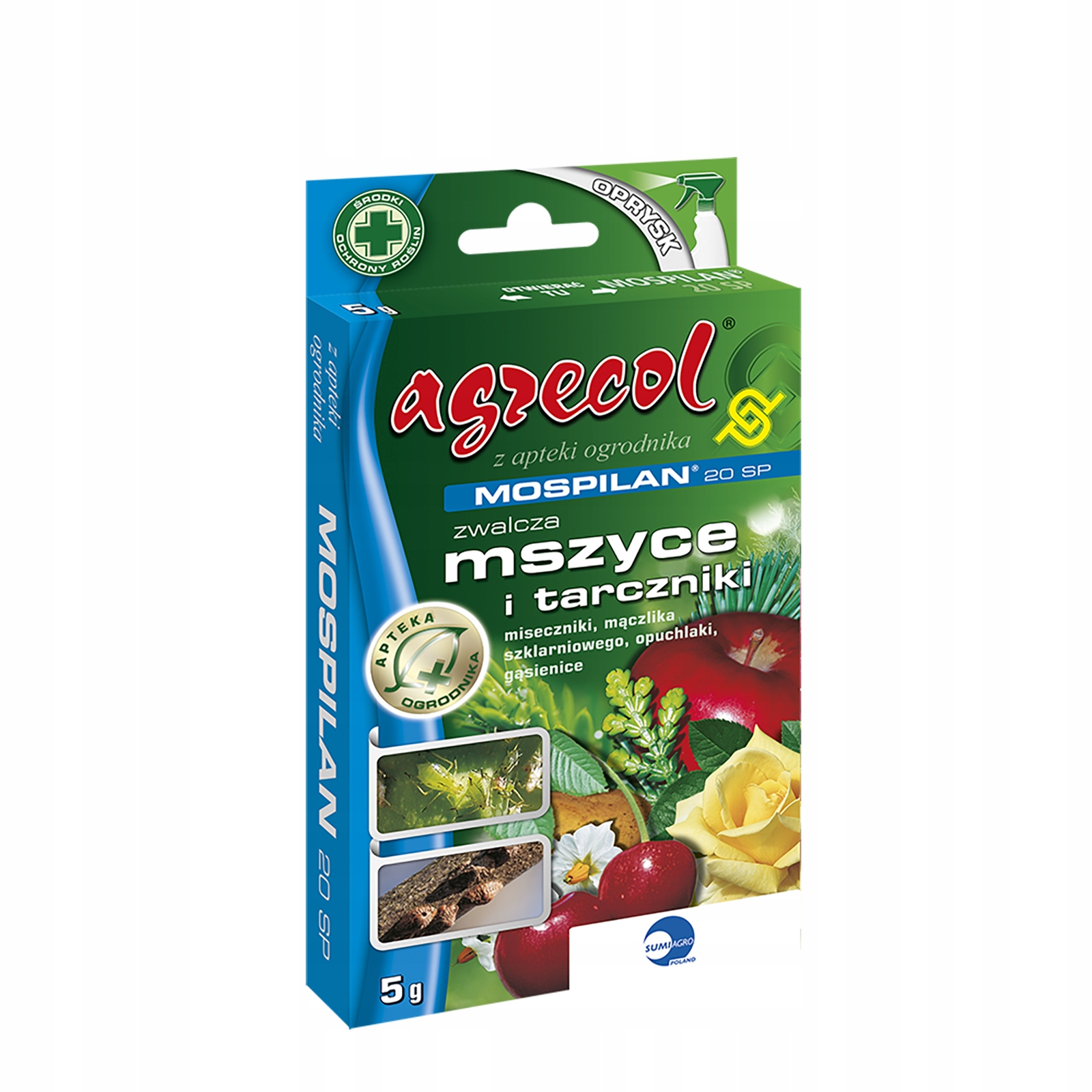 

Agrecol Mospilan 20SP Insektycyd Na Mszyce Ćmę 20g
