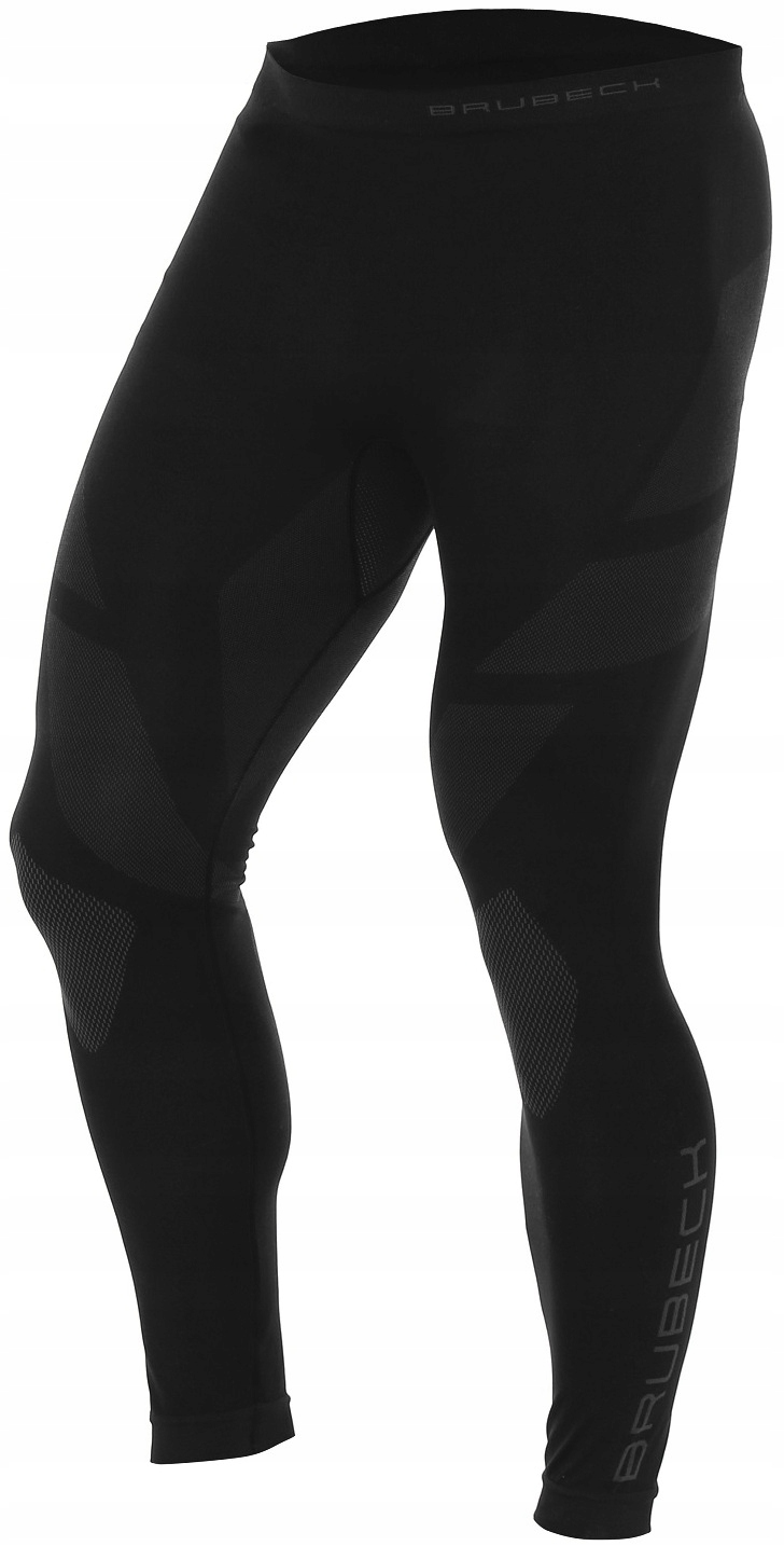 Brubeck Pánske nohavice DRY s dlhou nohavicou čierna/grafit S