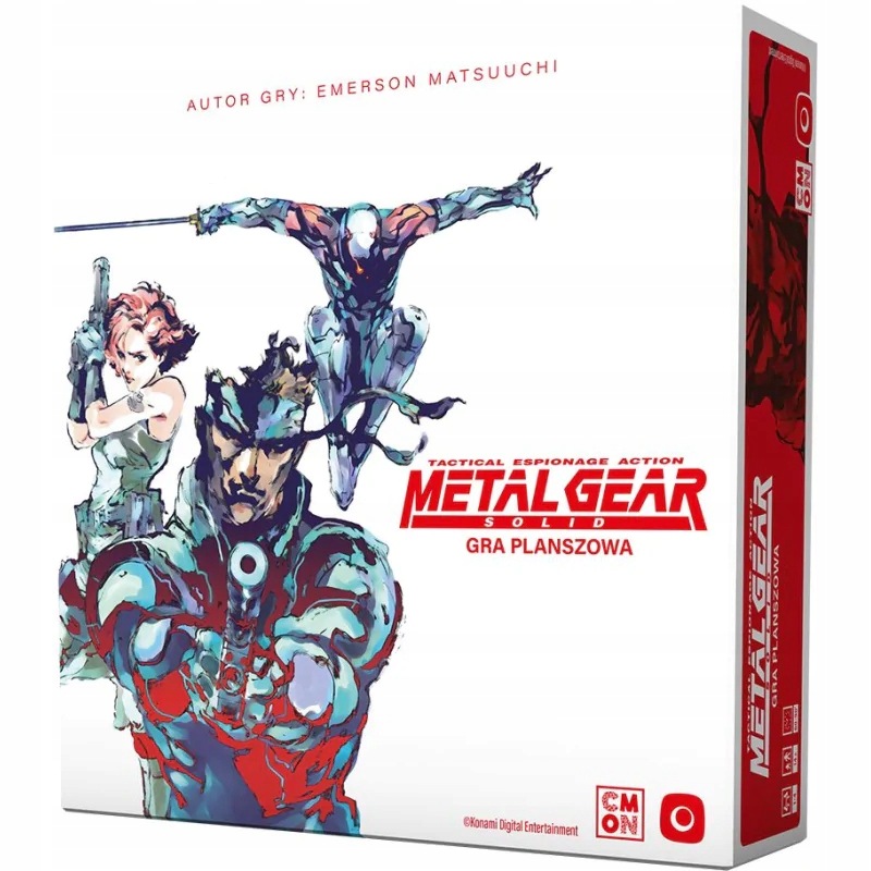 Gra Metal Gear Solid: Gra Planszowa pełne wydanie Pl