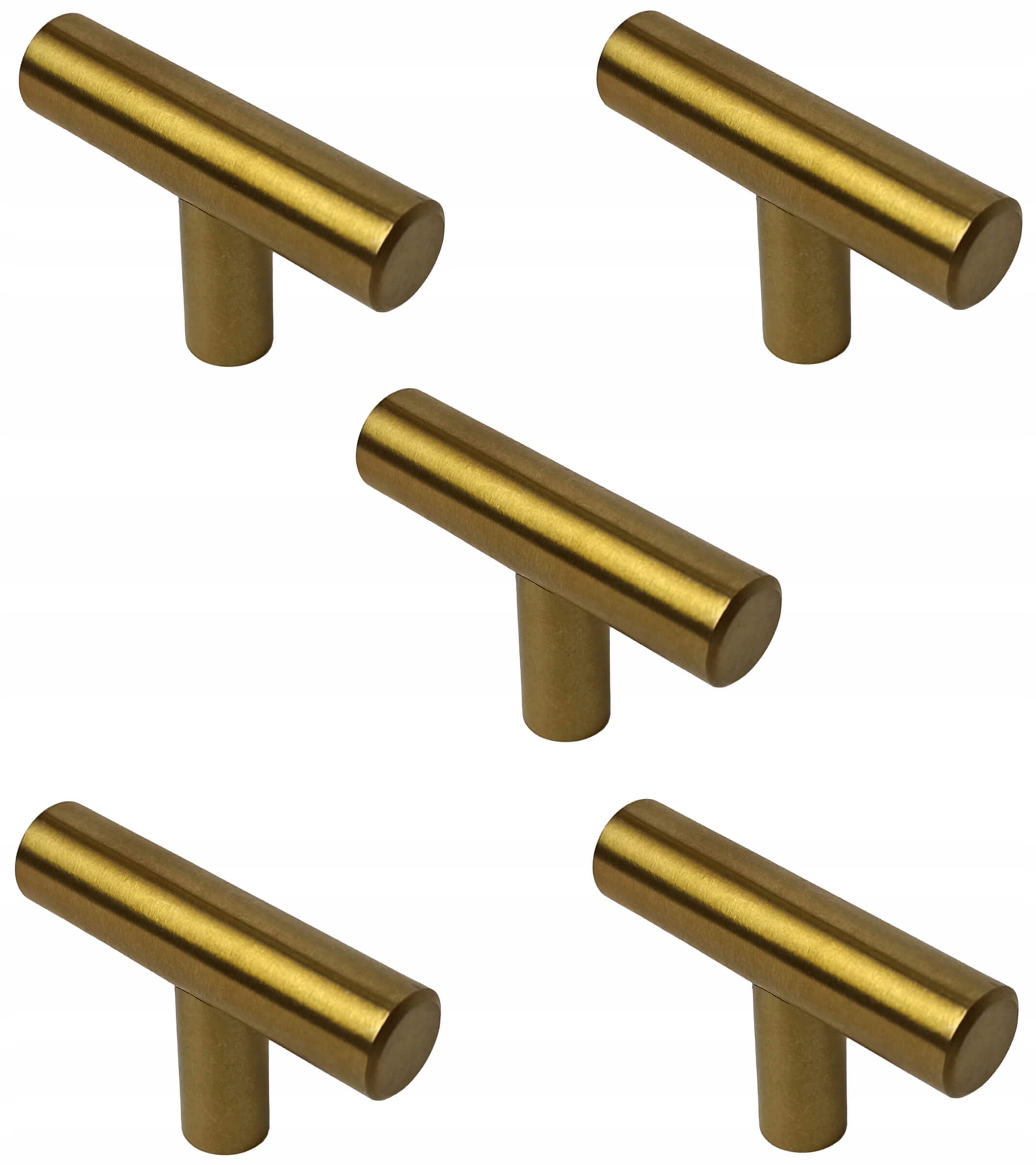 

5 x Gałka meblowa reling Azurea T 50mm 10%