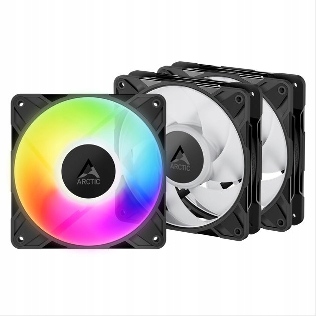 Arctic P12 Pro A-rgb (3 Pack) 120mm A-rgb Pwm ventilátor s rozdeľovačom…