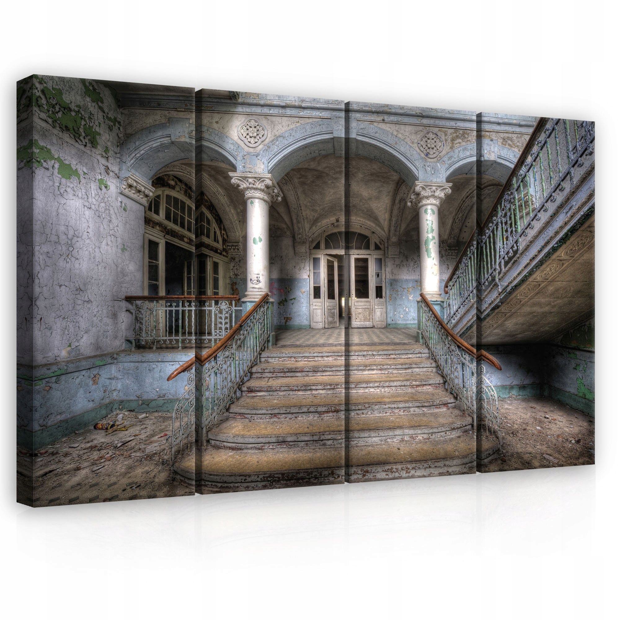 Obraz 120x80 Opuštěná nemovitost pád zapomenuté místo urban decay