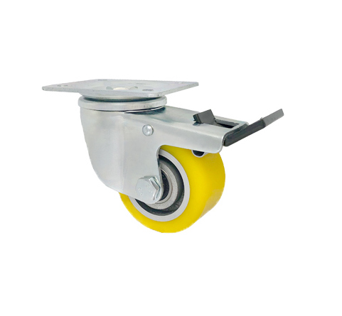 Hliníkovo-polyuretanové otočné kolo, brzda S80